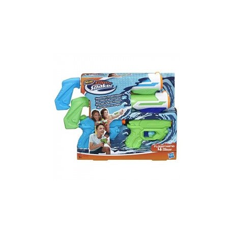 Nerf E2999 Lanzadores de Agua Floodtastic Nerf Supersoaker 4 Pack Juguete Hasbro-ChicosconEstilo-Lanzadores