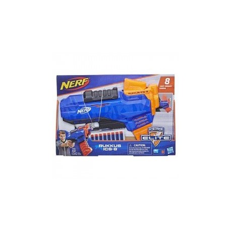 Nerf E3058 Lanzador Rukkus ICS-8 N-Strike Elite-ChicosconEstilo-Lanzadores