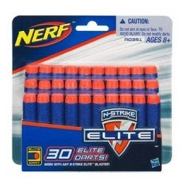 NERF NSTRIKE 30 DART REFILL-ChicosconEstilo-Lanzadores