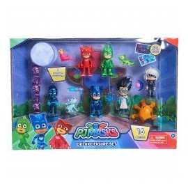 PJ MASKS PAQUETE DE FIGURAS DELUXE-ChicosconEstilo-Figuras de Acción