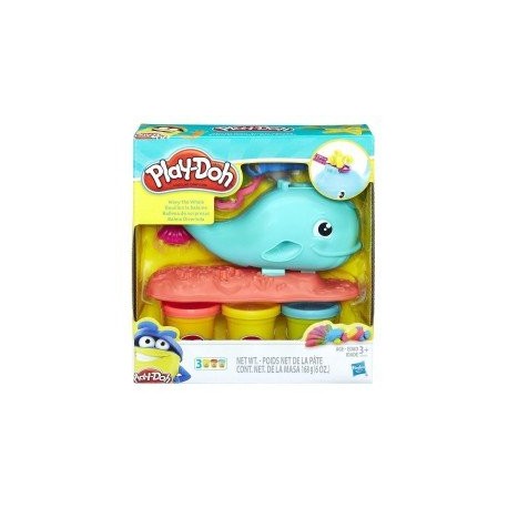 PLAY DOH BALLENA DE SORPRESAS HASBRO-ChicosconEstilo-Creatividad y Arte