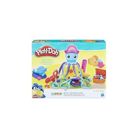 PLAY DOH DIVERTIDOS TENTACULOS HASBRO-ChicosconEstilo-Creatividad y Arte