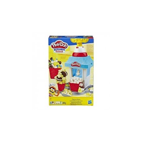 PLAY DOH E5110 Play-Doh Kitchen Creations - Fiesta de palomitas Juguete Hasbro-ChicosconEstilo-Creatividad y Arte