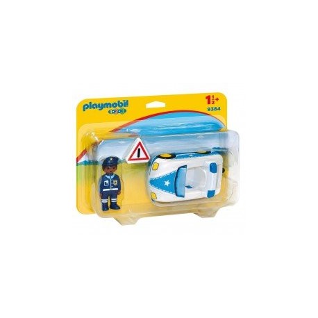 Playmobil 123: Coche Policía-ChicosconEstilo-Para construir