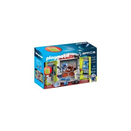 Playmobil 70110 Laboratorio Espacial Play Box-ChicosconEstilo-Para construir