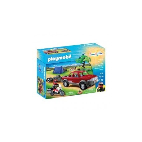 Playmobil 70116 Set de campamento-ChicosconEstilo-Para construir