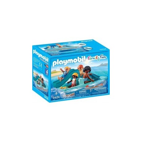 Playmobil 9424 Vehículo acuático-ChicosconEstilo-Para construir