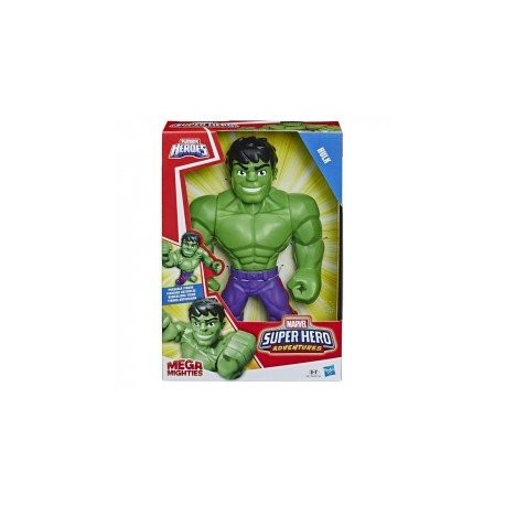 Playskool E4149 Figura Hulk Mega Mighties Playskool Heroes-ChicosconEstilo-Figuras de Acción