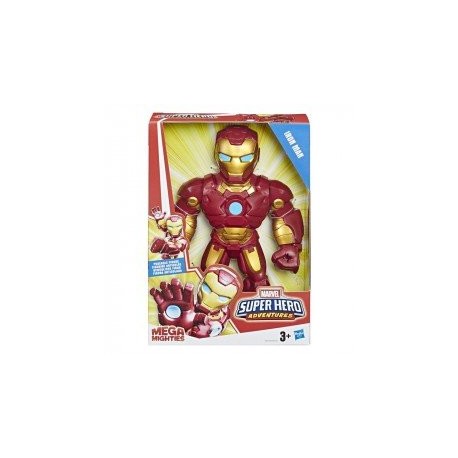 Playskool E4150 Figura Iron Man Mega Mighties Playskool Heroes-ChicosconEstilo-Figuras de Acción