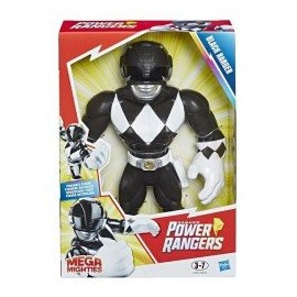 Playskool E5873 Figura Black Ranger Mega Mighties Power Rangers Juguete Hasbro-ChicosconEstilo-Bebés