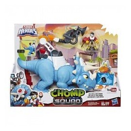 Playskool Heroes Chomp Squad - Doc Tops y Sam Scrubs-ChicosconEstilo-Figuras de Acción