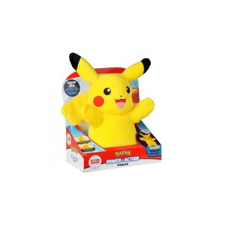 Pokemon Pikachu con Luz y Sonido-ChicosconEstilo-Figuras de Acción