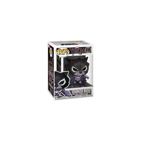 Pop Marvel: Marvel Venom - Rocket Racoon-ChicosconEstilo-Figuras de Acción