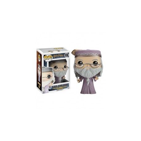 POP Movies: Harry Potter - Dumbledore (Wand)-ChicosconEstilo-Figuras de Acción