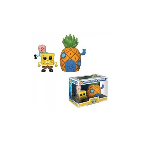 POP Town: SB S3 - Spongebob w/ Pineapple-ChicosconEstilo-Figuras de Acción