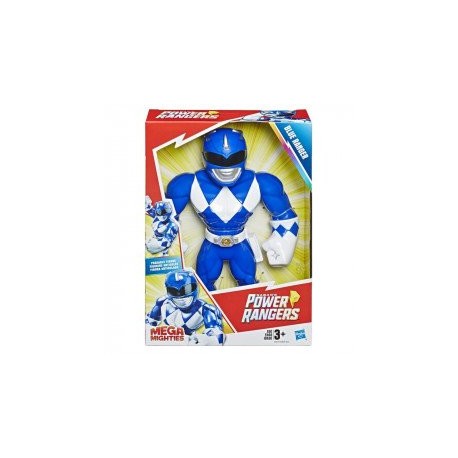 POWER RANGERS E5874 Power Rangers Figura Playskool Heroes Mega Mighty Blue Ranger Juguete Hasbro-ChicosconEstilo-Figuras de Acci