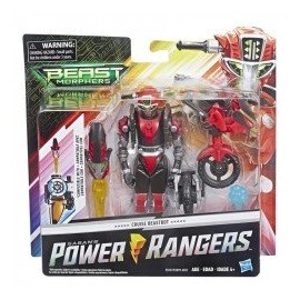 Power Rangers E5927 Figura Steel Robot 6 Pulgadas Deluxe  Cruise-ChicosconEstilo-Figuras de Acción