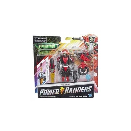 Power Rangers E5927 Figura Steel Robot 6 Pulgadas Deluxe  Cruise-ChicosconEstilo-Figuras de Acción