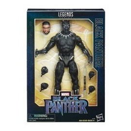 BLACK PANTHER 12 LEGENDS BLACK PANTHER HASBRO-ChicosconEstilo-Figuras de Acción