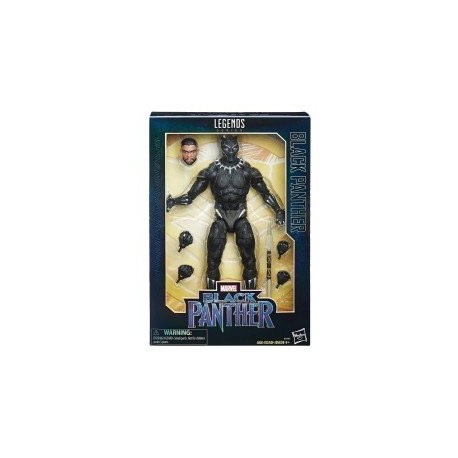 BLACK PANTHER 12 LEGENDS BLACK PANTHER HASBRO-ChicosconEstilo-Figuras de Acción