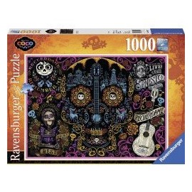 ROMPECABEZAS 1000 PZ DISNEY COCO-ChicosconEstilo-Juegos de Mesa