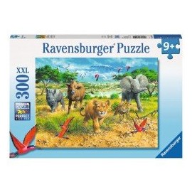 ROMPECABEZAS 300 PZAS PEQUENOS ANIMALES AFRICANOS-ChicosconEstilo-Juegos de Mesa