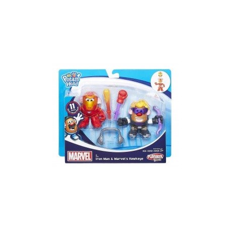 SEÑOR CARA DE PAPA  2 PACK MARVEL COMBINABLE-ChicosconEstilo-Figuras de Acción