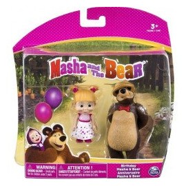 Set de Figuras Masha y El Oso Duo Pack Spin Master Birthday-ChicosconEstilo-Muñecas