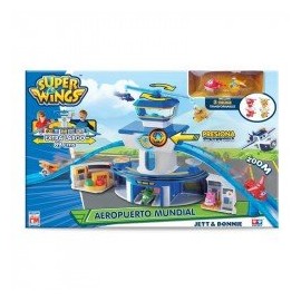 Set Super Wings Aeropuerto Mundial Fotorama-ChicosconEstilo-Vehículos, Pistas y Drones