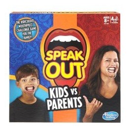 SPEAK OUT KIDS VS PARENTS HASBRO-ChicosconEstilo-Juegos de Mesa