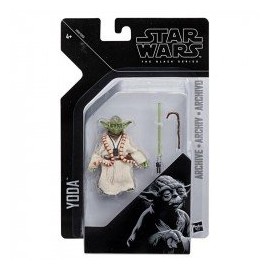 STAR WARS E4043 Star Wars Black Series GR Yoda Juguete Hasbro-ChicosconEstilo-Figuras de Acción