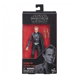 STAR WARS E4070  The Black Series - Figura de Dryden Vos de 15 cm Juguete Hasbro-ChicosconEstilo-Figuras de Acción