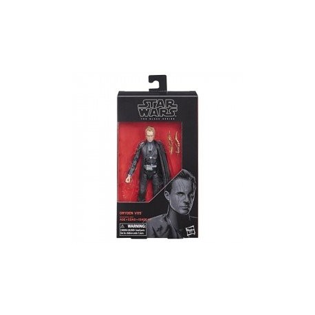 STAR WARS E4070  The Black Series - Figura de Dryden Vos de 15 cm Juguete Hasbro-ChicosconEstilo-Figuras de Acción