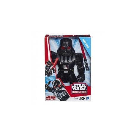 STAR WARS E5103 Star Wars Mega Mighties Darth Vader Juguete Hasbro-ChicosconEstilo-Figuras de Acción