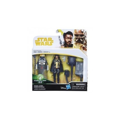 STAR WARS FORCE LINK 2.0 LANDO CALRISSIAN & KESSEL GUARD 2-PACK-ChicosconEstilo-Figuras de Acción