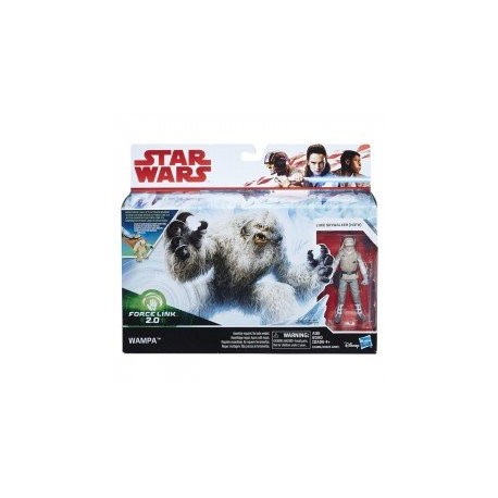 STAR WARS FORCE LINK 2.0 WAMPA AND LUKE SKYWALKER (HOTH) FIGURE-ChicosconEstilo-Figuras de Acción