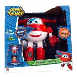 Super Wings Gran Jett con Voz Fotorama-ChicosconEstilo-Vehículos, Pistas y Drones