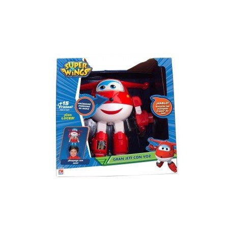 Super Wings Gran Jett con Voz Fotorama-ChicosconEstilo-Vehículos, Pistas y Drones