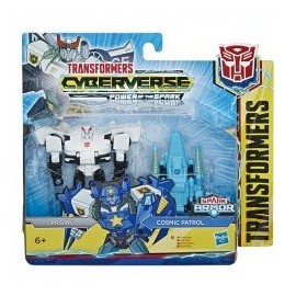 Transformers E4295 Cyberverse Spark Armor - Figura de acción de 10 cm Prowl Juguete Hasbro-ChicosconEstilo-Figuras de Acción