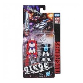 Transformers Generations War for Cybertron Micromaster E3562 2 Pack Red Head y Stakeout   Juguete Hasbro-ChicosconEstilo-Figuras