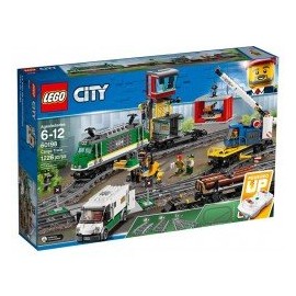 Tren de Mercancías LEGO® City (60198)-ChicosconEstilo-Para construir