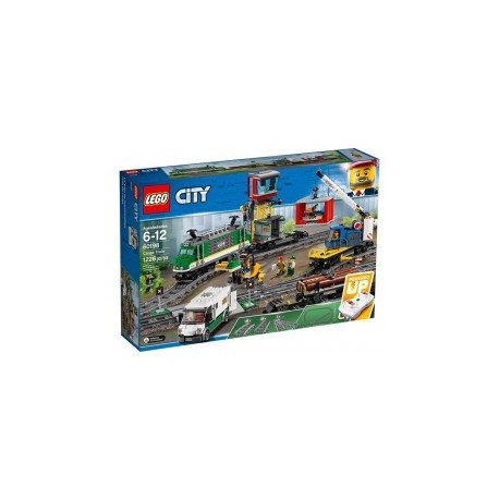 Tren de Mercancías LEGO® City (60198)-ChicosconEstilo-Para construir