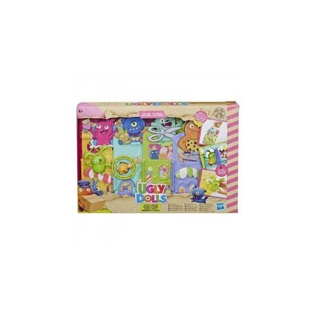 UglyDolls E4521 Set Portátil Villafea Juguete Hasbro-ChicosconEstilo-Muñecas