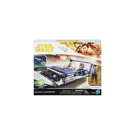 Vehículo Landspeeder de Han Solo Star Wars-ChicosconEstilo-Figuras de Acción