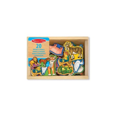 WOODEN ANIMAL MAGNETS-ChicosconEstilo-Aprendizaje