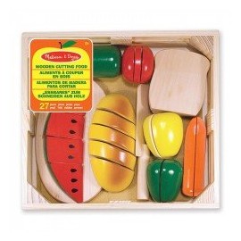 WOODEN CUTTING FOOD-ChicosconEstilo-Juegos de Imitación