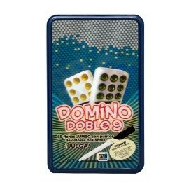 DOMINO DE COLORES DOBLE NUEVE CAJA-ChicosconEstilo-Juegos de Mesa