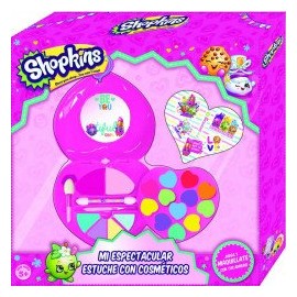 Estuche de Cosméticos Para Niña Shopkins-ChicosconEstilo-Juegos de Imitación