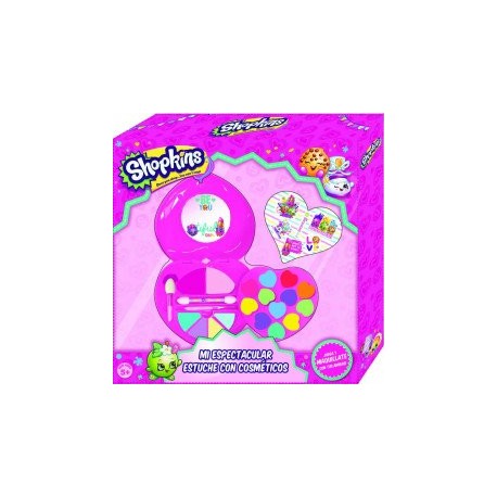 Estuche de Cosméticos Para Niña Shopkins-ChicosconEstilo-Juegos de Imitación