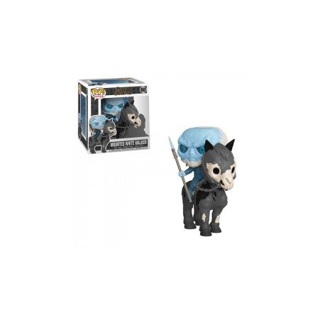 FUNKO  POP RIDES  GOT S10   WHITE WALKER ON HORSE-ChicosconEstilo-Figuras de Acción